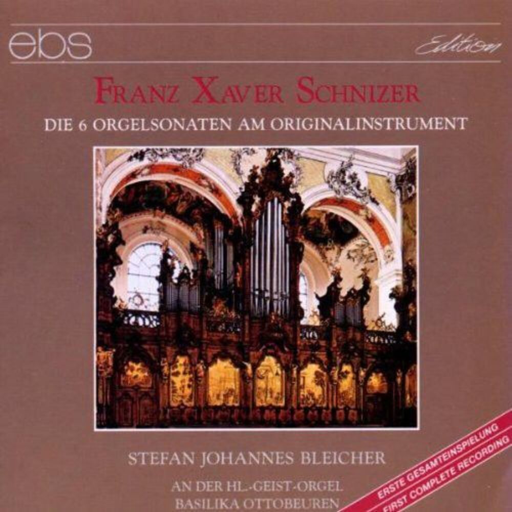 Schnizer / Bleicher - 6 Orgel Sons  CD